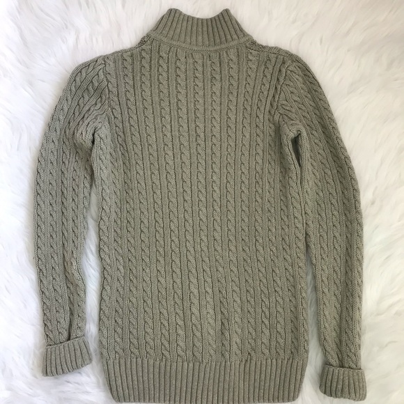 Croft & Barrow Cable Kit Sweater - Zip size: Small - Picture 7 of 7